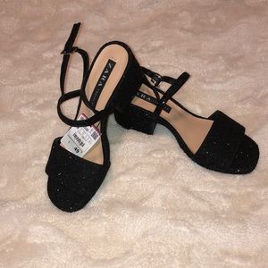 Zara block heeled sandals
